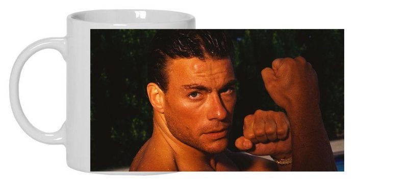 Кружка Jean-Claude Van Damme, Жан-Клод Ван Дамм №5 - фото