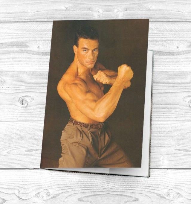 Обложка на паспорт Jean-Claude Van Damme, Жан-Клод Ван Дамм №3 - фото