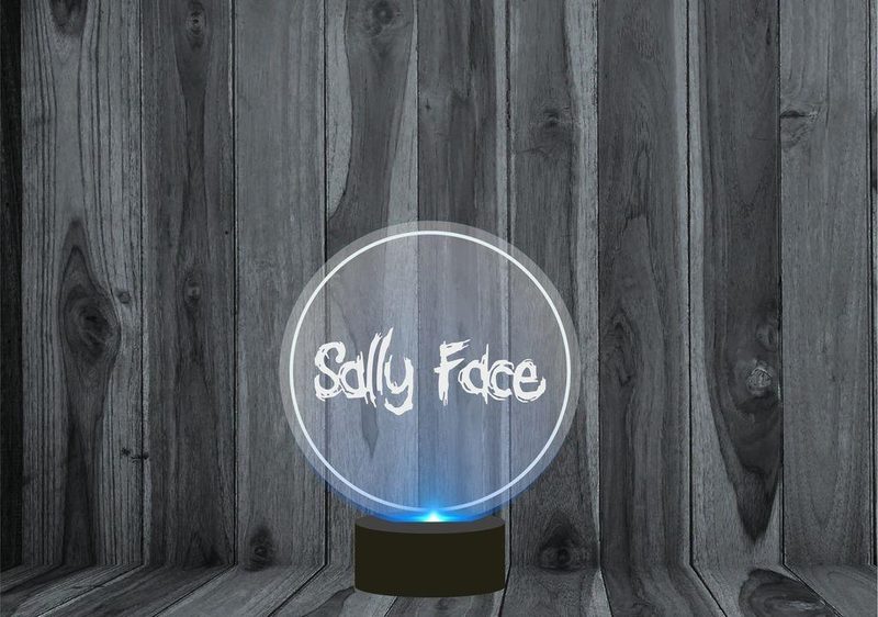 Светильник 3D, ночник Sally Face №1 - фото
