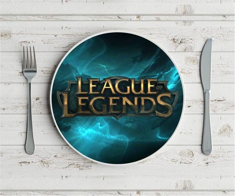 Тарелка Лига Легенд, League of Legend №5 - фото