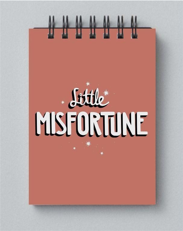 Блокнот Маленькая Неудача, Little Misfortune №1 - фото
