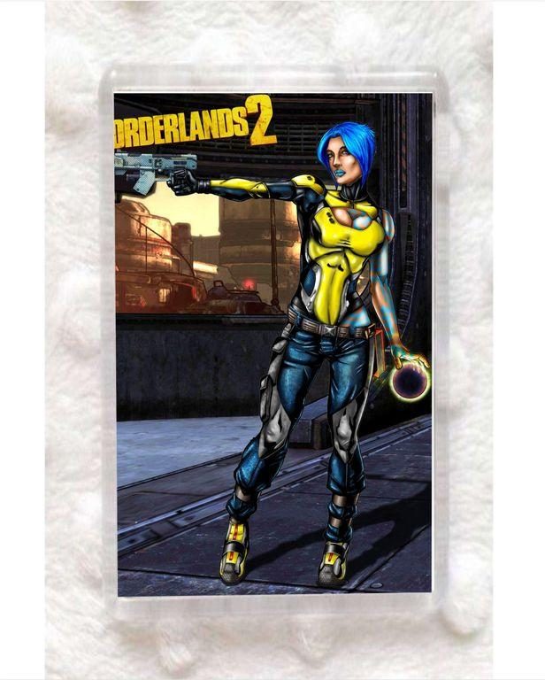 Магнит акриловый Borderlands, Бордерленд №1 - фото