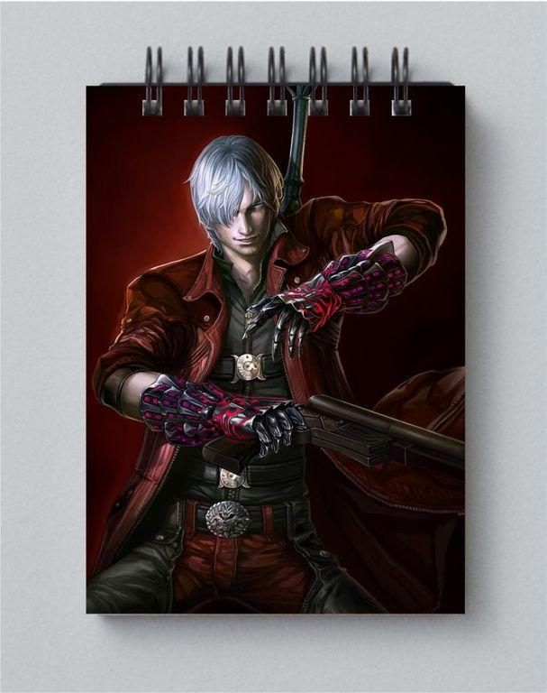 Блокнот Dmc, Devil May Cry, Девил Май Край №9 - фото