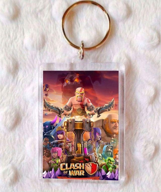 Брелок Clash of clans / Клеш оф кленс №2 - фото