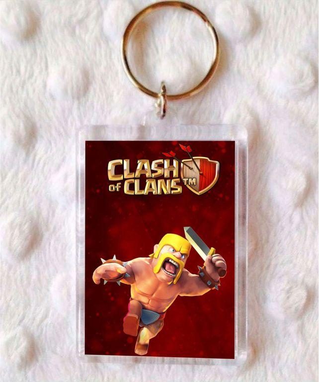 Брелок Clash of clans / Клеш оф кленс №4 - фото
