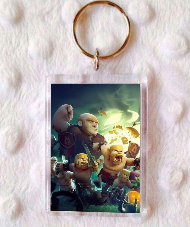 Брелок Clash of clans / Клеш оф кленс №8 - фото
