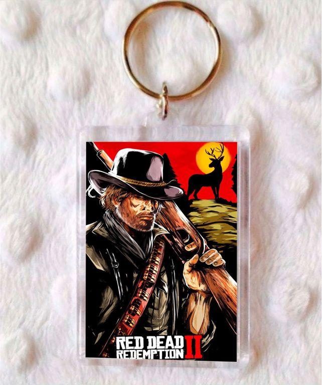 Брелок RED DEAD REDEMPTION 2,РЕД ДЕАД РЕДЕМПТИОН 2 №3 - фото