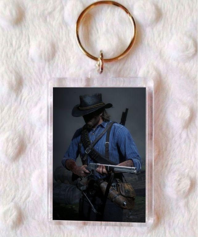 Брелок RED DEAD REDEMPTION 2,РЕД ДЕАД РЕДЕМПТИОН 2 №5 - фото