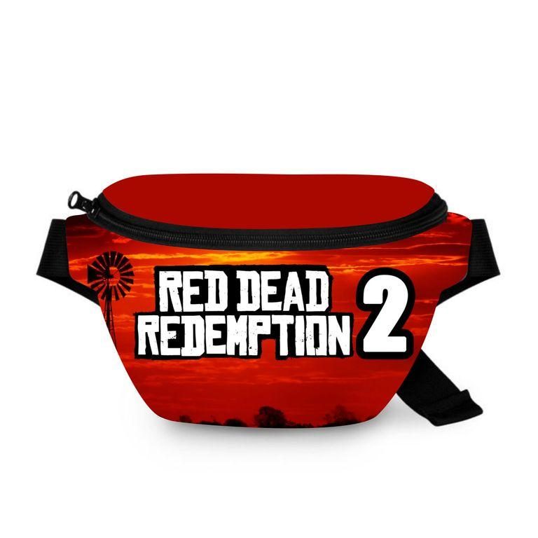Поясная сумка RED DEAD REDEMPTION 2,РЕД ДЕАД РЕДЕМПТИОН 2 №1 - фото