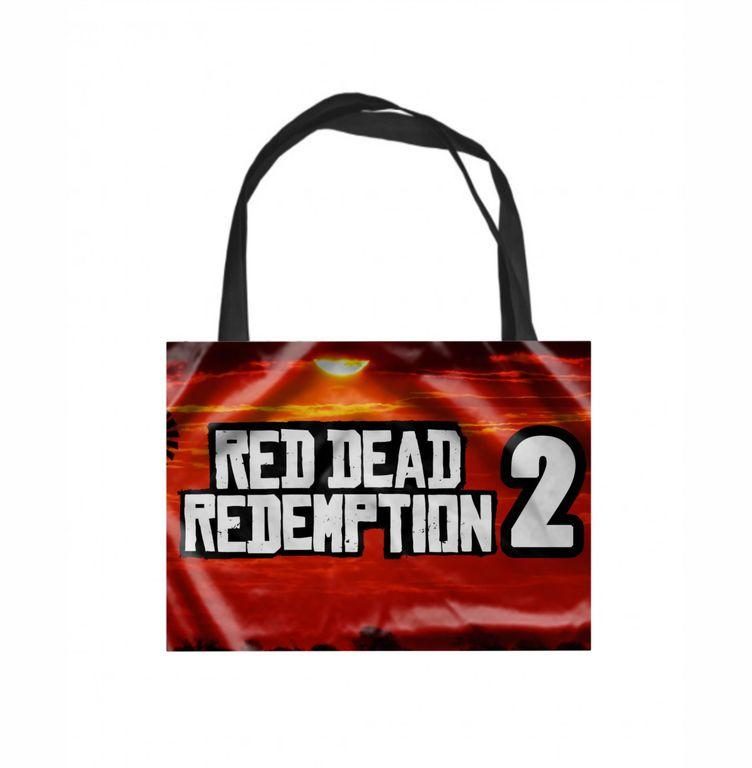Сумка шоппер RED DEAD REDEMPTION 2,РЕД ДЕАД РЕДЕМПТИОН 2 №1 - фото