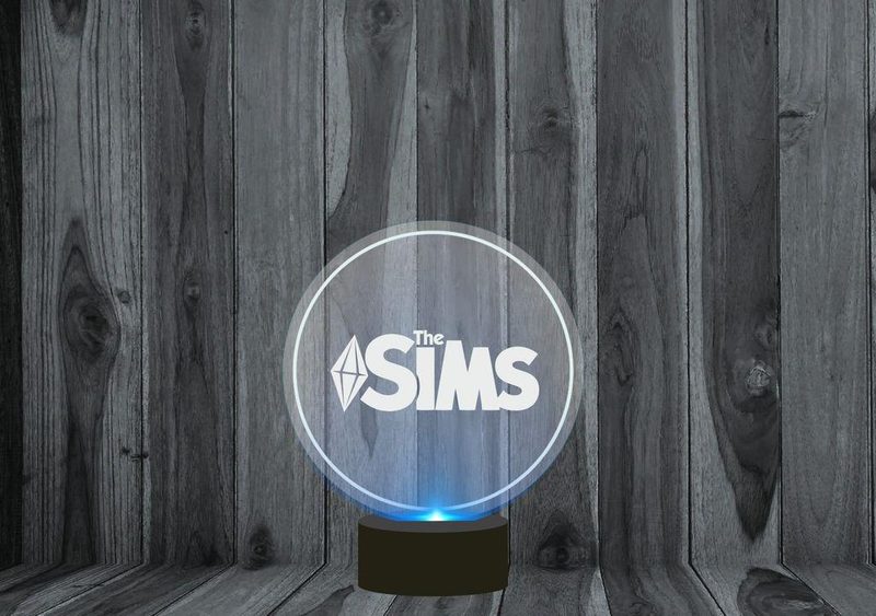 Светильник, ночник 3D The Sims, Симс №1 - фото