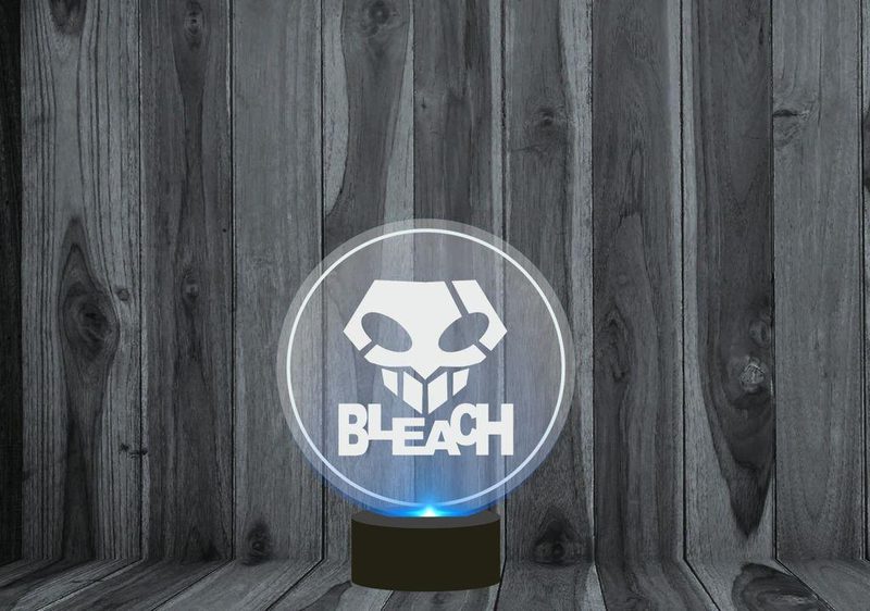 Светильник 3D, ночник Блич, Bleach №1 - фото