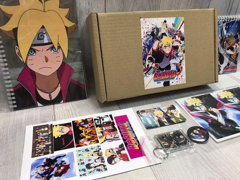 Бокс средний Боруто, Boruto №2 ( с обложкой на паспорт) - фото