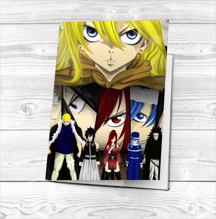 Обложка Хвост Феи, Fairy Tail на паспорт №1 - фото
