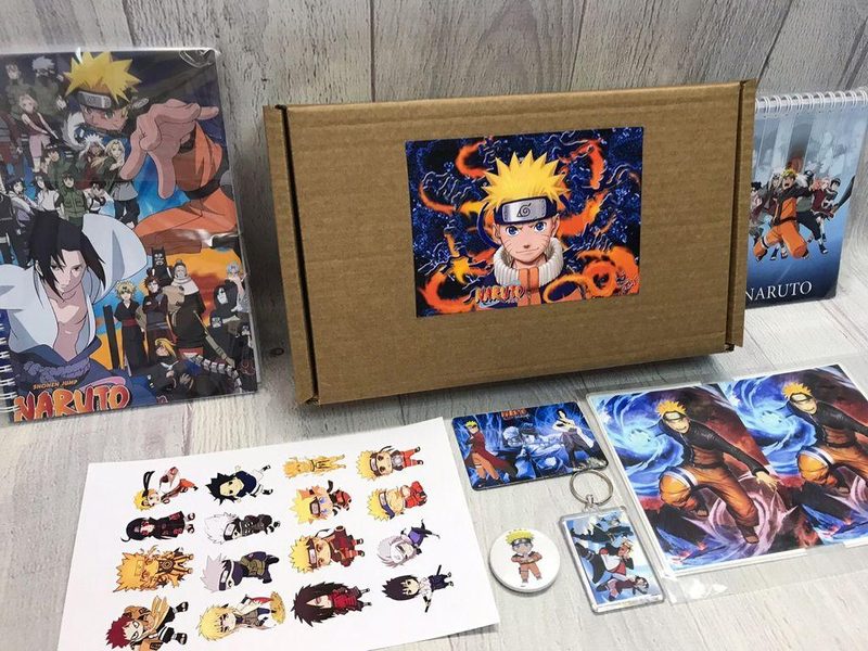 Бокс средний Наруто, Naruto №2 ( с обложкой на паспорт) - фото