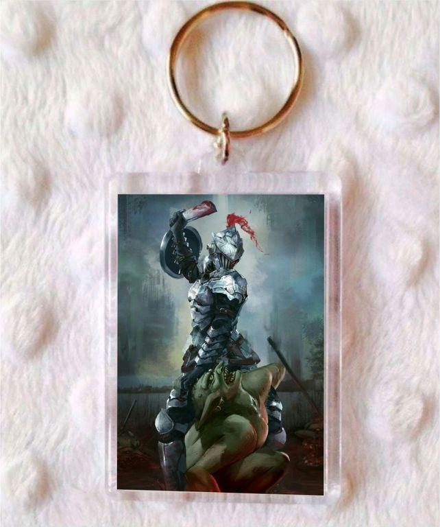 Брелок Убийца гоблинов, Goblin Slayer №9 - фото