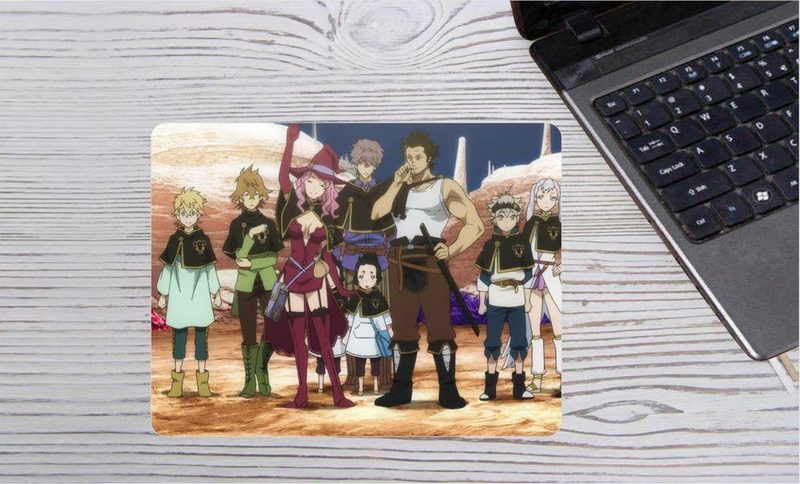 Коврик Черный Клевер, Black Clover для мыши №5 - фото
