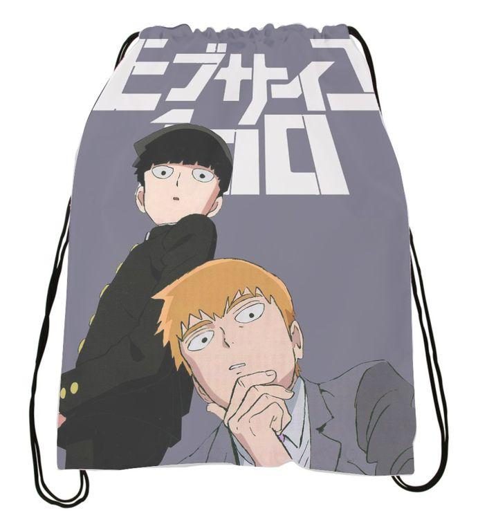 Сумка, мешок для обуви Моб Психо 100, Mob Psycho 100 №11 - фото