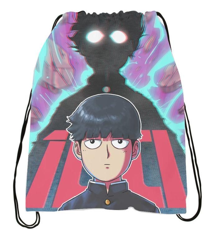 Сумка, мешок для обуви Моб Психо 100, Mob Psycho 100 №17 - фото