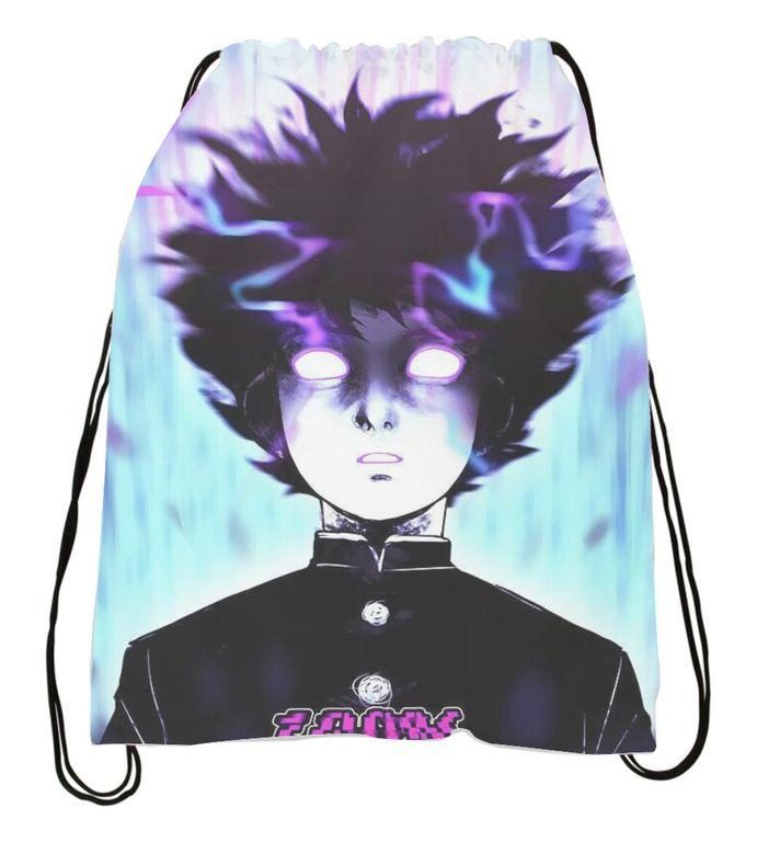 Сумка, мешок для обуви Моб Психо 100, Mob Psycho 100 №19 - фото