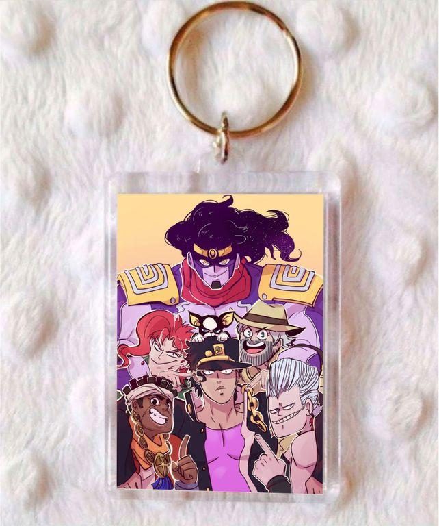 Брелок Невероятные приключения ДжоДжо, JoJo’s Bizarre Adventure №1 - фото