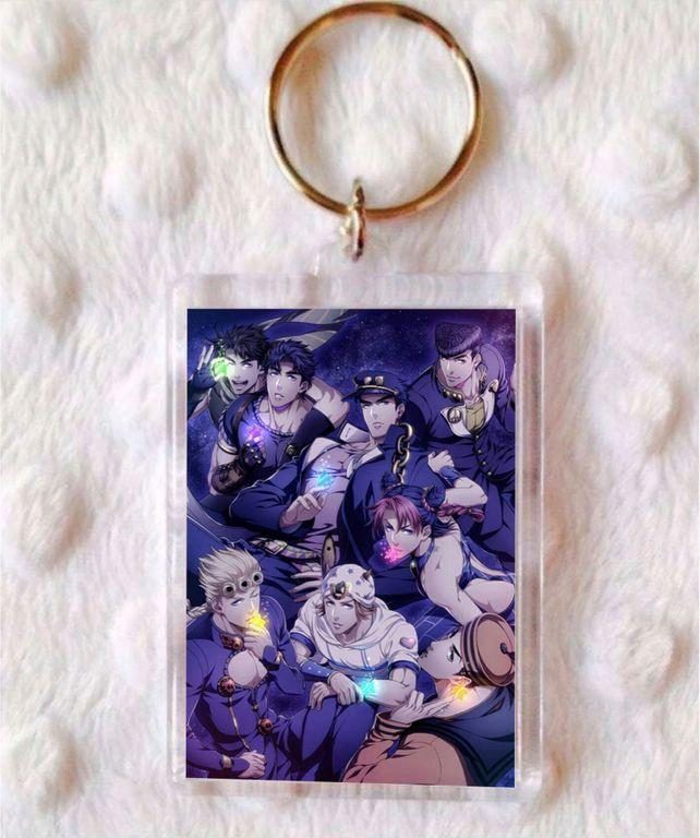 Брелок Невероятные приключения ДжоДжо, JoJo’s Bizarre Adventure №7 - фото