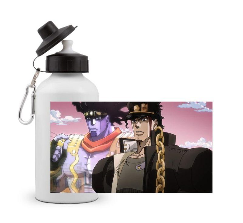Спортивная бутылка Невероятные приключения ДжоДжо, JoJo’s Bizarre Adventure №17 - фото