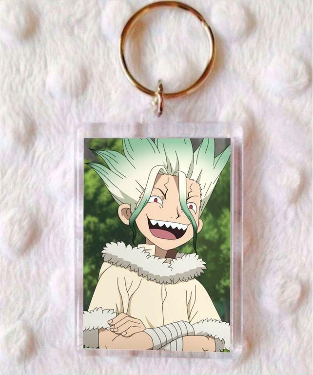 Брелок ДОКТОР СТОУН, DR. STONE №3 - фото