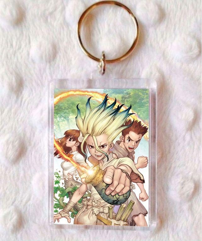 Брелок ДОКТОР СТОУН, DR. STONE №7 - фото
