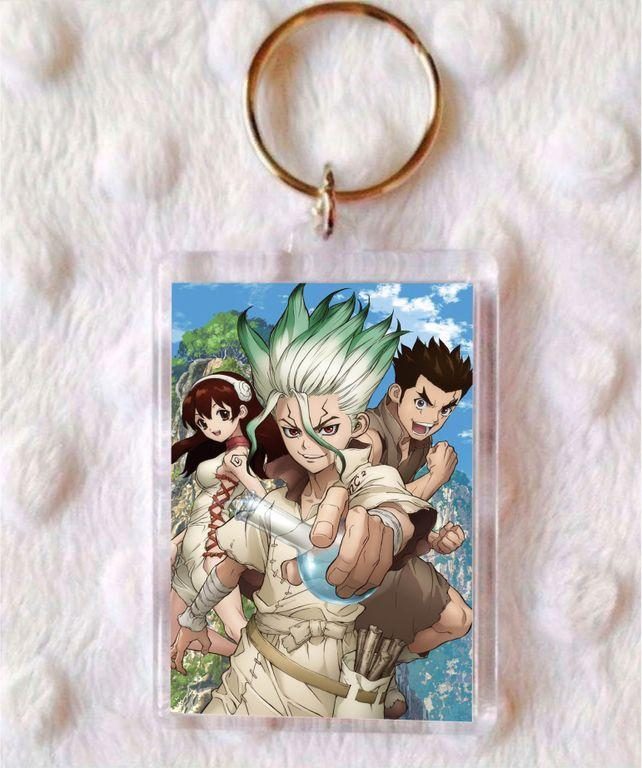 Брелок ДОКТОР СТОУН, DR. STONE №6 - фото