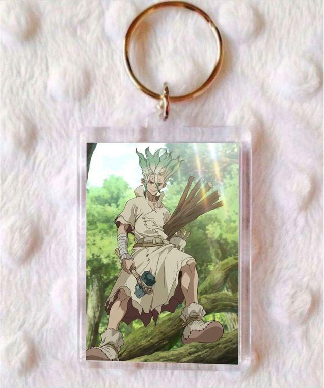Брелок ДОКТОР СТОУН, DR. STONE №5 - фото