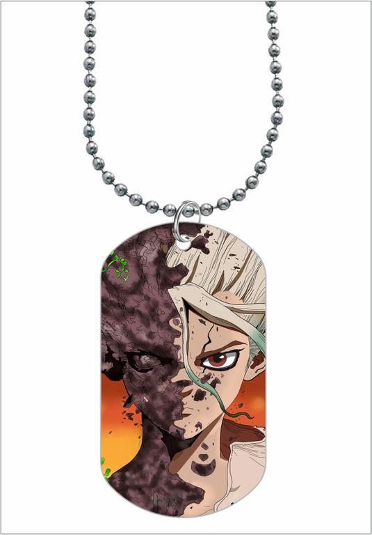 Жетон, кулон ДОКТОР СТОУН, DR. STONE №8 - фото