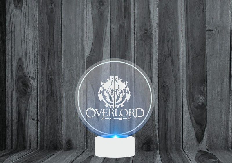 Светильник, ночник 3D Overlord, Оверлорд №1 - фото