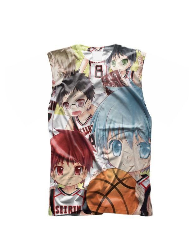 Майка 3D Kuroko no Basuke, Баскетбол Куроко №3 - фото