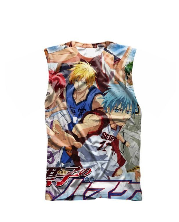 Майка 3D Kuroko no Basuke, Баскетбол Куроко  №2 - фото