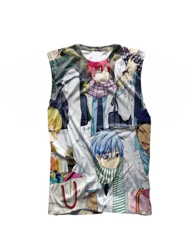 Майка 3D Kuroko no Basuke, Баскетбол Куроко №5 - фото