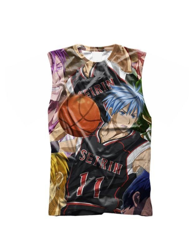 Майка 3D Kuroko no Basuke, Баскетбол Куроко №9 - фото