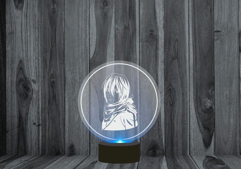 Светильник, ночник 3D Noragami, Бездомный бог №1 - фото