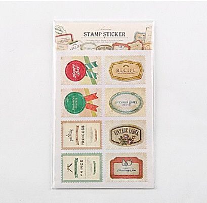 Набор наклеек Ancien Stamp Sticker – Label - фото