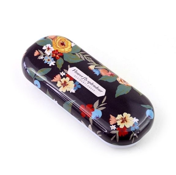 Футляр для очков Flower Fly - Black - фото