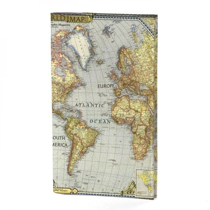 Портмоне для документов World Map - фото
