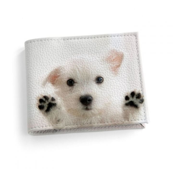 Кожаная обложка для студенческого White Dog - фото