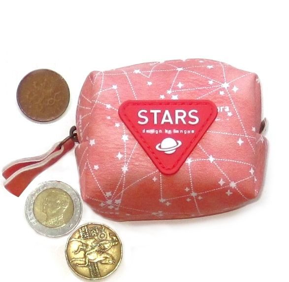 Кошелек для мелочи «Stars» - Pink - фото