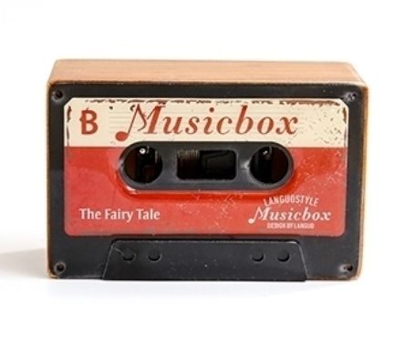 Музыкальная коробочка Retro Cassette «Fairy Tale» - Red - фото