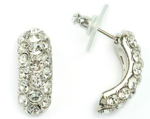Серьги с кристаллами Swarovski Федина - фото