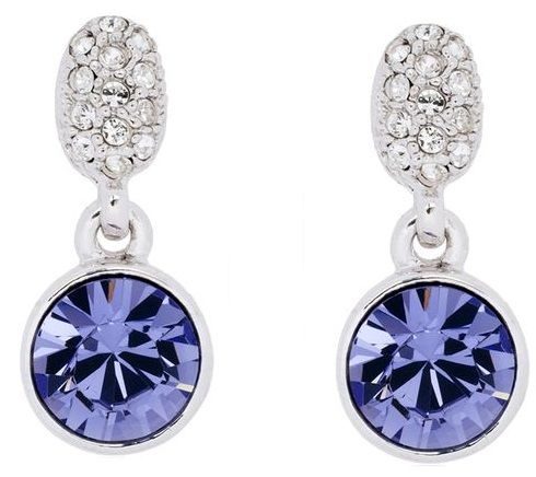 Серьги с кристаллами Swarovski Мечта - фото