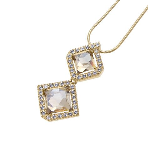 Кулон Swarovski Ромб - фото