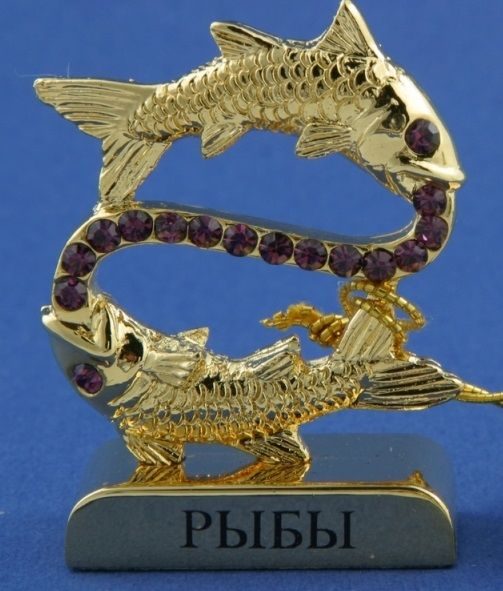 Фигурка Swarovski  Рыбы - фото