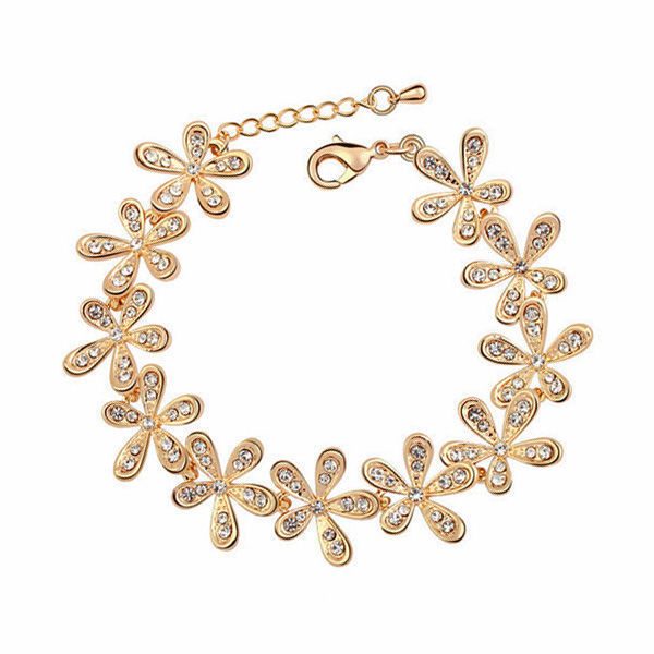 Браслет с кристаллами Swarovski Венера - фото