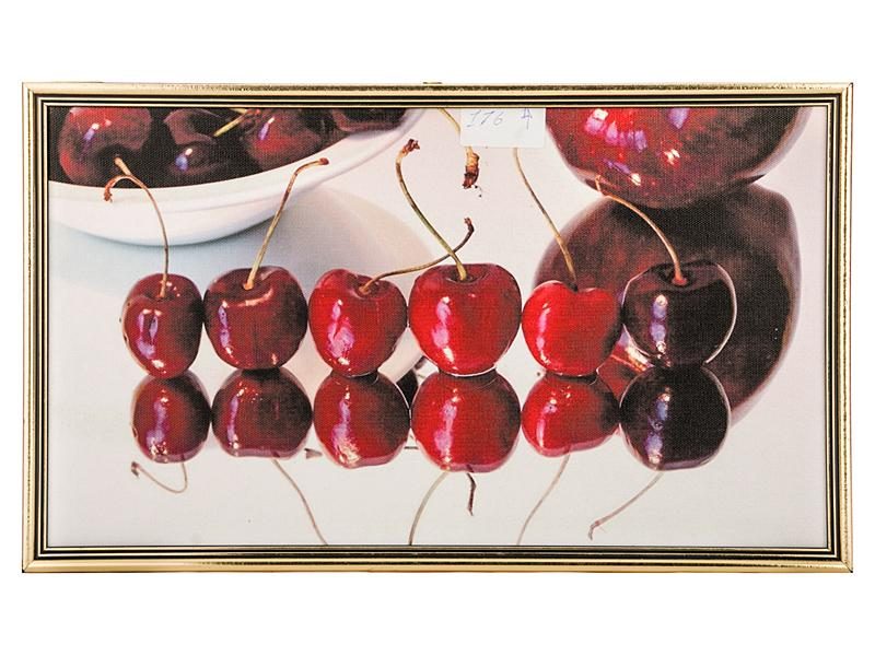 Картина  42-вишенки 40*23см. - фото